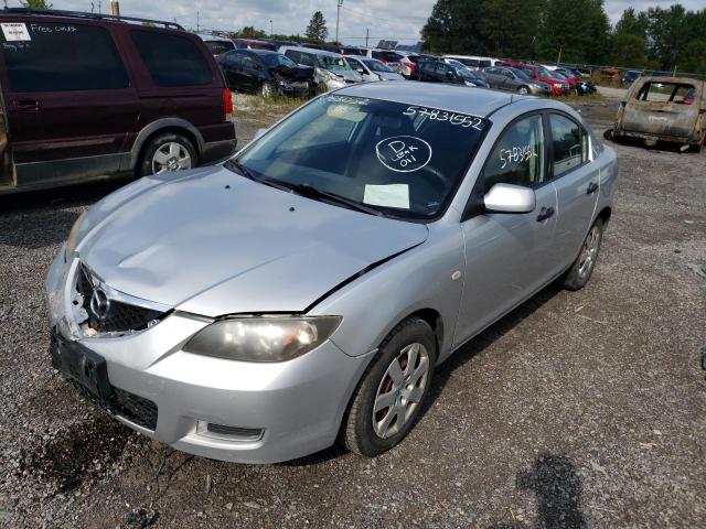 JM1BK32F481180837 - 2008 MAZDA 3 I SILVER photo 2