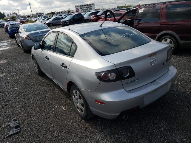 JM1BK32F481180837 - 2008 MAZDA 3 I SILVER photo 3