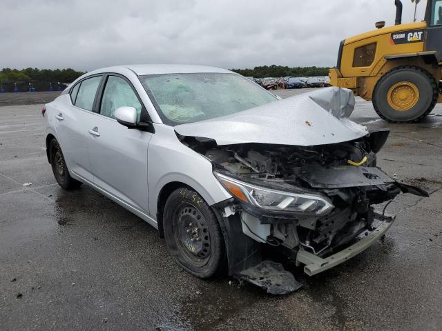 3N1AB8CV9MY264949 - 2021 NISSAN SENTRA SV SILVER photo 1