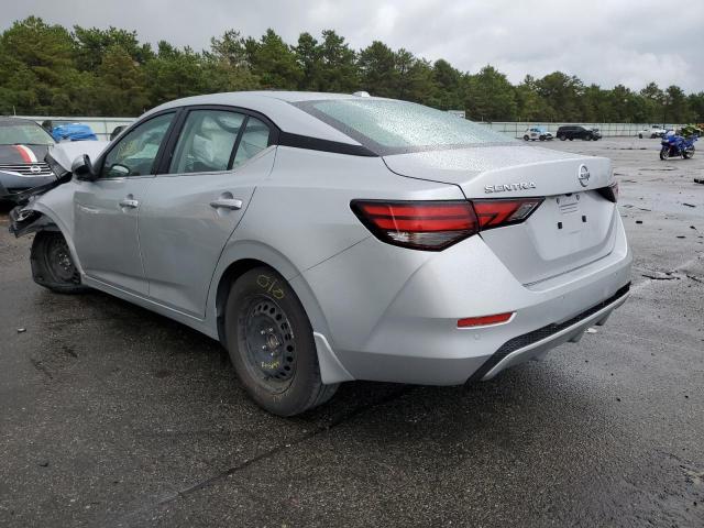 3N1AB8CV9MY264949 - 2021 NISSAN SENTRA SV SILVER photo 3