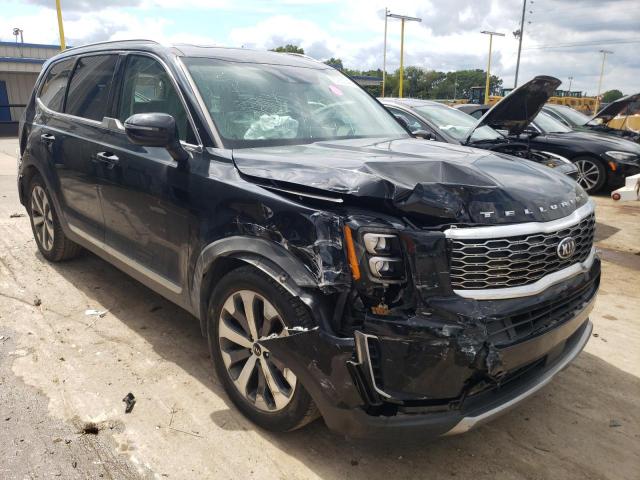 5XYP34HC2MG112889 - 2021 KIA TELLURIDE BLACK photo 1