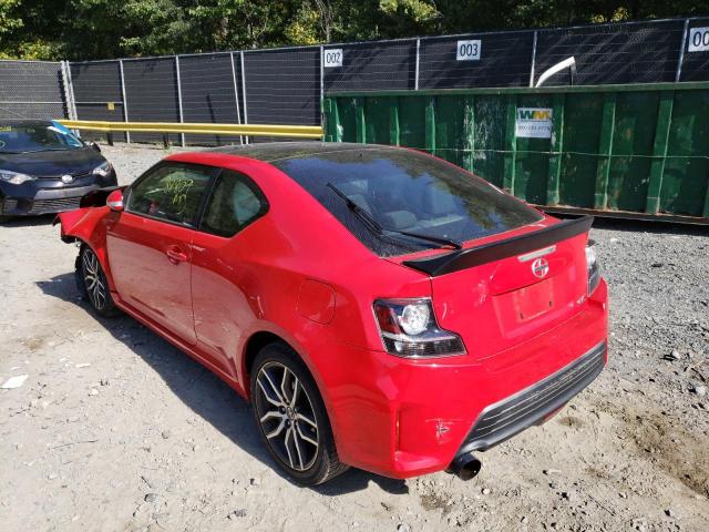 JTKJF5C72GJ015797 - 2016 TOYOTA SCION TC 红色 照片 3
