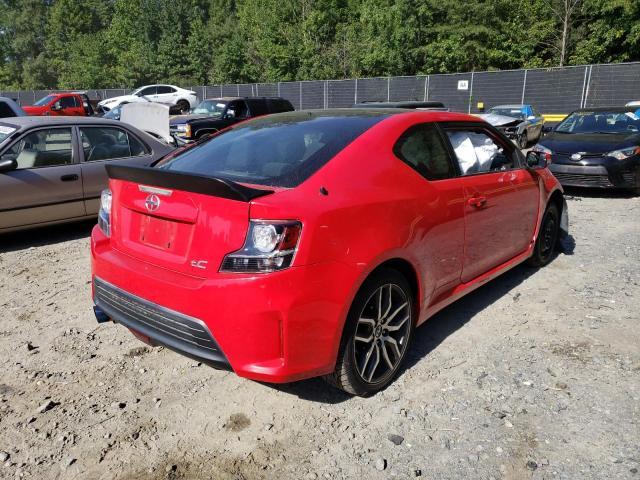 JTKJF5C72GJ015797 - 2016 TOYOTA SCION TC 红色 照片 4
