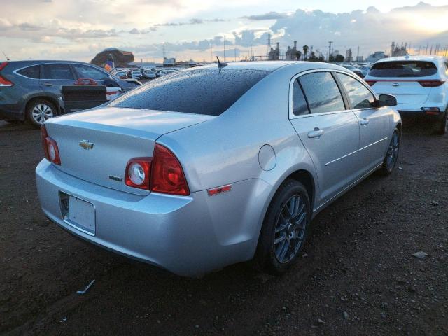 1G1ZA5E05AF278801 - 2010 CHEVROLET MALIBU LS SILVER photo 4