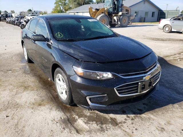 1G1ZB5ST9JF258305 - 2018 CHEVROLET MALIBU LS BLACK photo 1