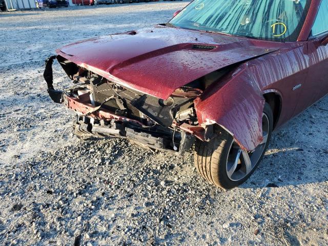 2C3CDYAG5EH218423 - 2014 DODGE CHALLENGER BURGUNDY photo 9