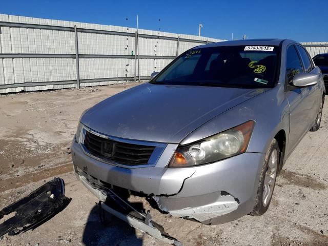 1HGCP26868A136870 - 2008 HONDA ACCORD EXL SILVER photo 9