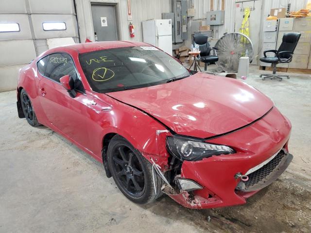 JF1ZNAA10D1720684 - 2013 TOYOTA SCION FR-S RED photo 1