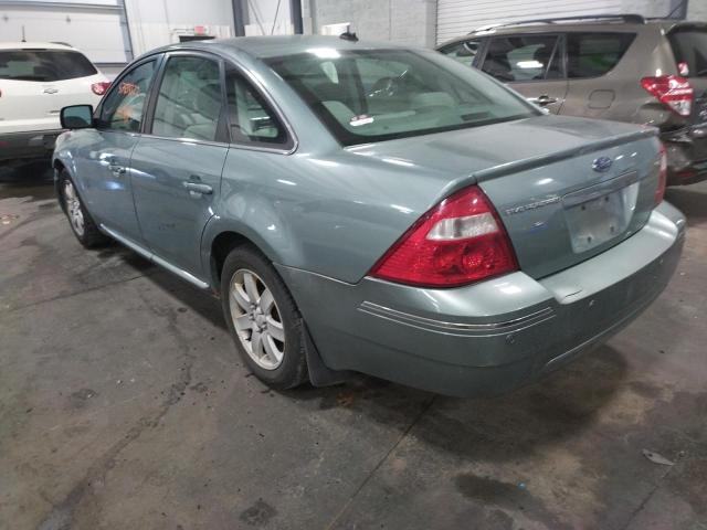 1FAHP24117G132804 - 2007 FORD FIVE HUNDR TEAL photo 3