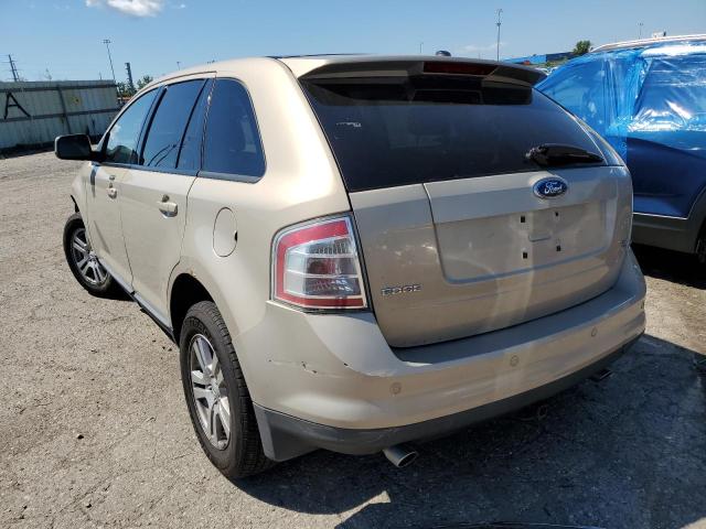 2FMDK49C17BB21396 - 2007 FORD EDGE SEL P GOLD photo 3