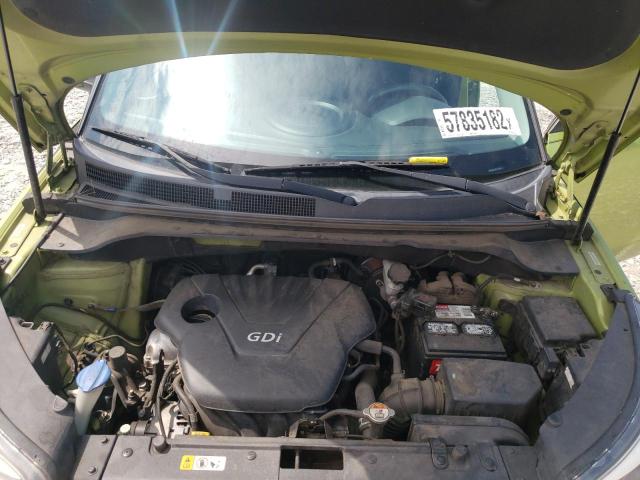 KNDJN2A21F7771553 - 2015 KIA SOUL GREEN photo 7