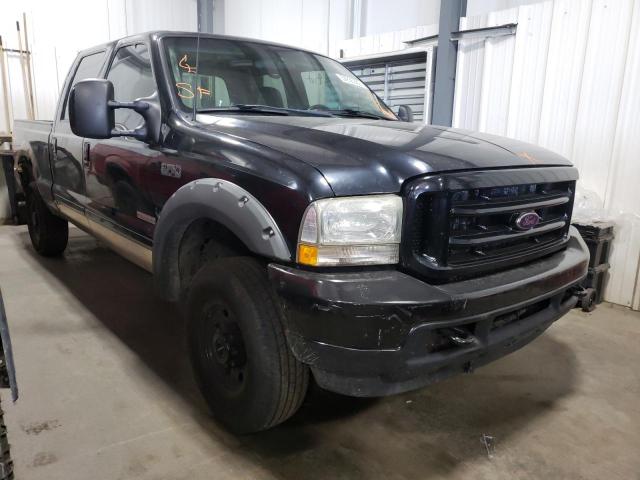 1FTNW21P13EB65090 - 2003 FORD F250 SD BLACK photo 1