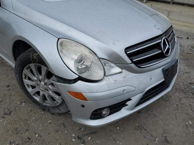 4JGCB65E99A095076 - 2009 MERCEDES-BENZ R 350 4MAT SILVER photo 9