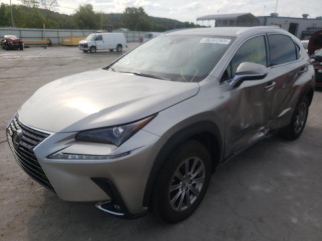 JTJAARBZ9L2163043 - 2020 LEXUS NX 300 BAS SILVER photo 2