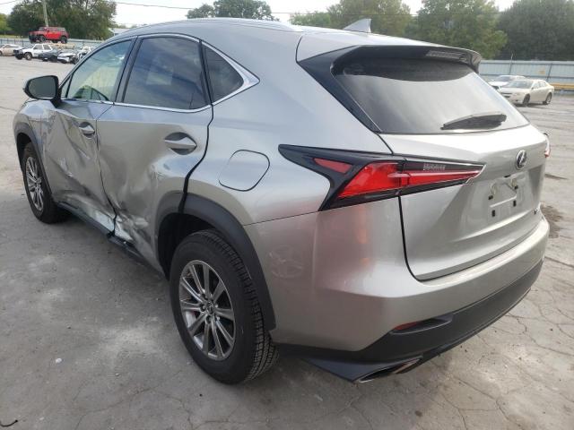 JTJAARBZ9L2163043 - 2020 LEXUS NX 300 BAS SILVER photo 3