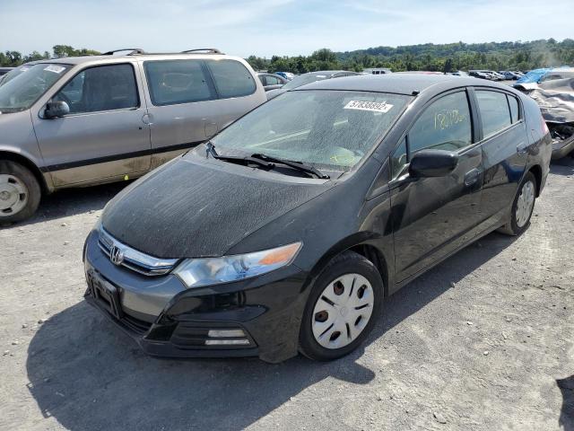 JHMZE2H38CS000404 - 2012 HONDA INSIGHT BLACK photo 2