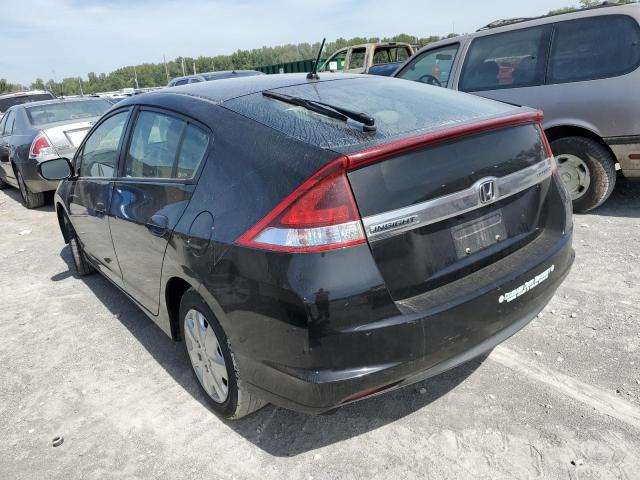 JHMZE2H38CS000404 - 2012 HONDA INSIGHT BLACK photo 3