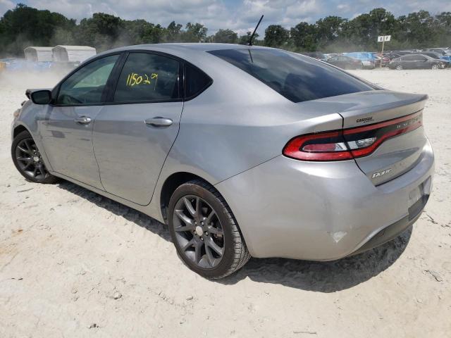 1C3CDFAA9FD434709 - 2015 DODGE DART SILVER photo 3