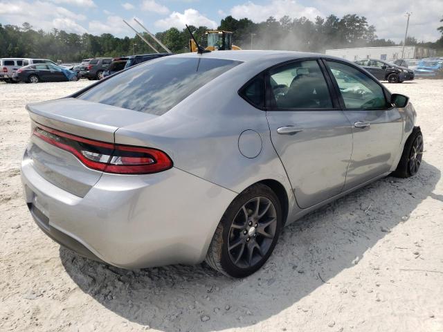 1C3CDFAA9FD434709 - 2015 DODGE DART SILVER photo 4