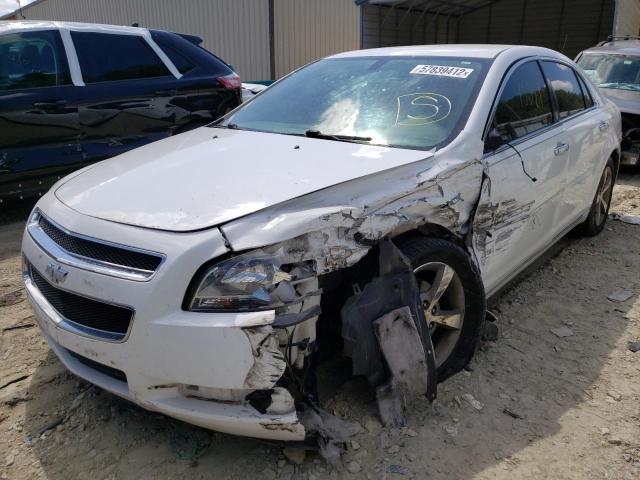 1G1ZC5E01CF116726 - 2012 CHEVROLET MALIBU 1LT თეთრი ფოტო 2