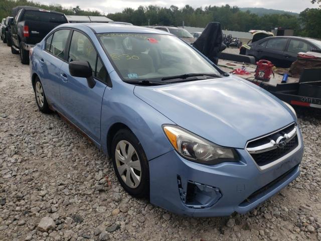 JF1GJAA60CG010517 - 2012 SUBARU IMPREZA BLUE photo 1