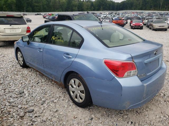 JF1GJAA60CG010517 - 2012 SUBARU IMPREZA BLUE photo 3