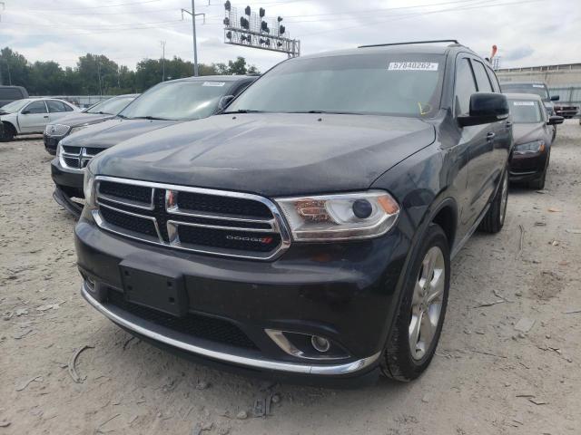 1C4RDJDG0EC539541 - 2014 DODGE DURANGO LI BLACK photo 2