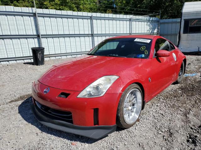 JN1AZ34E46M350253 - 2006 NISSAN 350Z COUPE RED photo 2