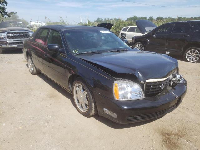 1G6KD54Y44U148082 - 2004 CADILLAC DEVILLE BLACK photo 1