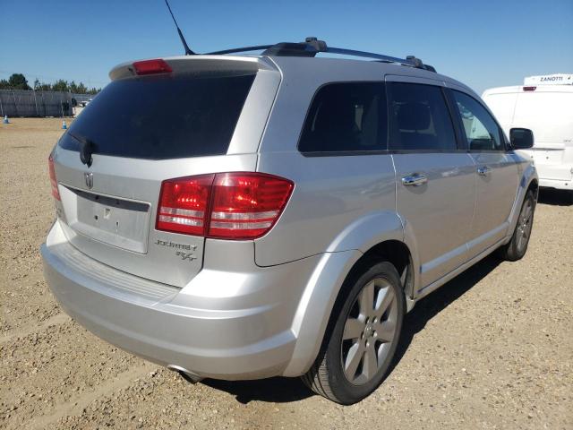 3D4PH6FV6AT249326 - 2010 DODGE JOURNEY R/ SILVER photo 4