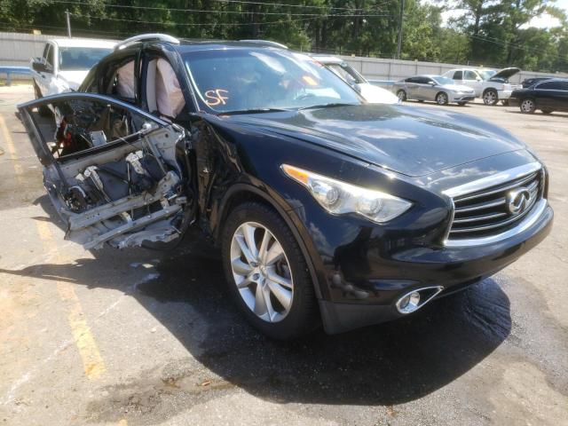 JN8CS1MU8EM451711 - 2014 INFINITI QX70 BLACK photo 1