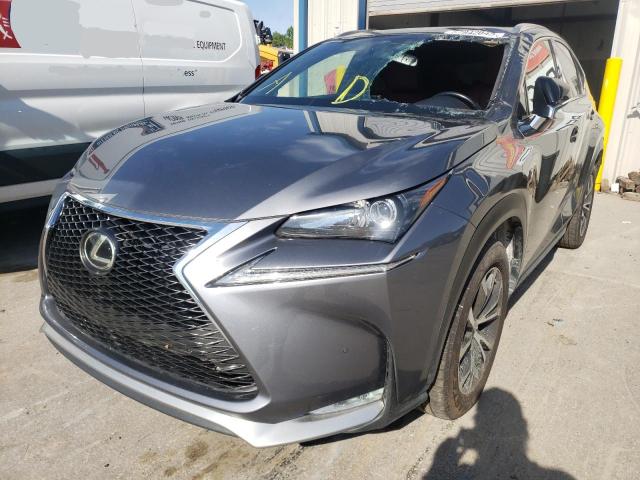 JTJBARBZ3H2122841 - 2017 LEXUS NX 200T BA GRAY photo 2