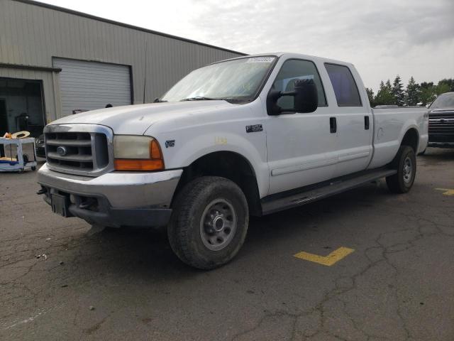 1FTSW31S21EA66112 - 2001 FORD F350 SRW S WHITE photo 2