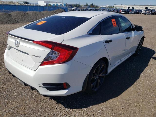 2HGFC2F81KH016380 - 2019 HONDA CIVIC SPOR 白色 照片 4