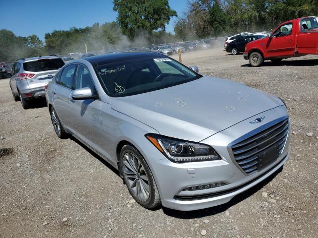 KMHGN4JE0HU182624 - 2017 GENESIS G80 BASE SILVER photo 1