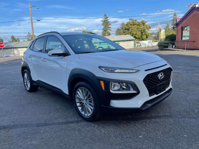 KM8K2CAA0JU087173 - 2018 HYUNDAI KONA SEL WHITE photo 1