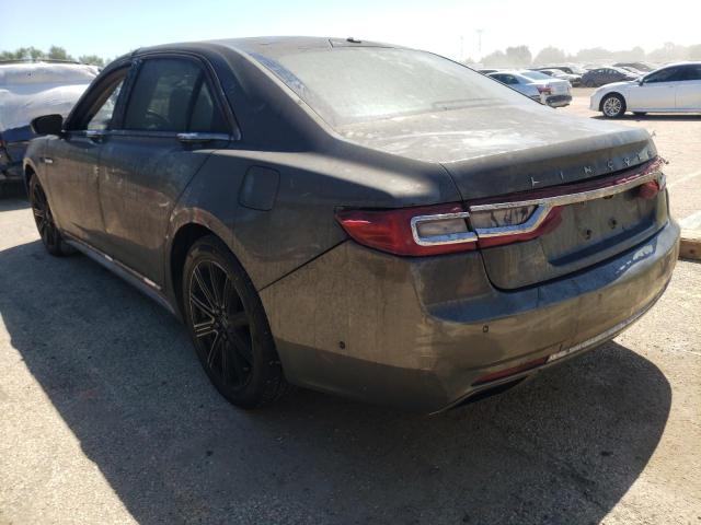 1LN6L9NP5H5612443 - 2017 LINCOLN CONTINENTA GRAY photo 3