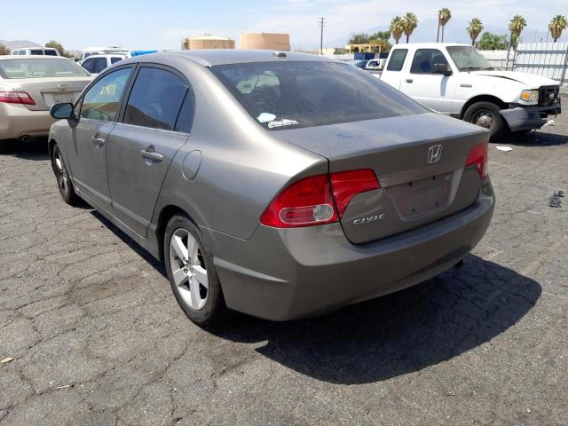 1HGFA16908L074534 - 2008 HONDA CIVIC EXL 灰色 照片 3