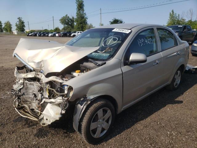 3G1TB5DG7BL145871 - 2011 CHEVROLET AVEO LS 金色 照片 2