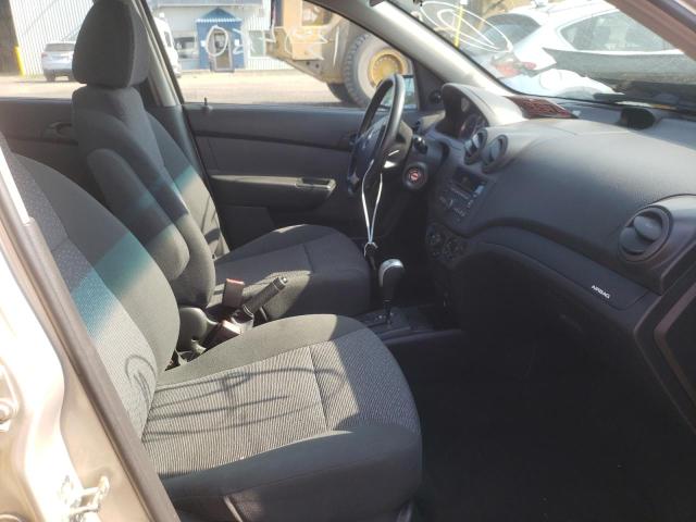 3G1TB5DG7BL145871 - 2011 CHEVROLET AVEO LS 金色 照片 5