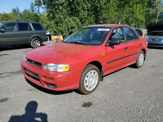 JF1GC4351WG503160 - 1998 SUBARU IMPREZA L RED photo 2