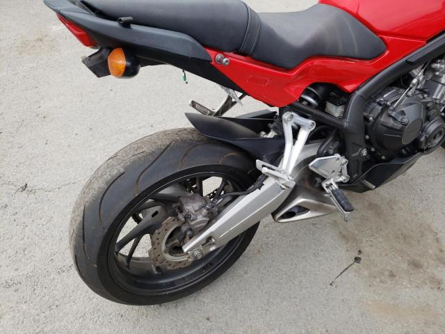 MLHRC7416F5100056 - 2015 HONDA CBR650 F RED photo 10