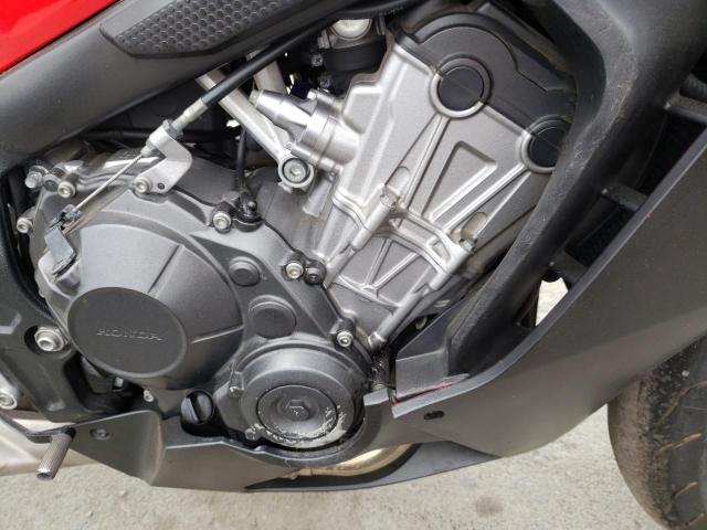 MLHRC7416F5100056 - 2015 HONDA CBR650 F RED photo 7