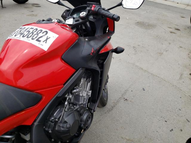 MLHRC7416F5100056 - 2015 HONDA CBR650 F RED photo 9