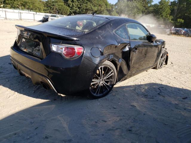 JF1ZNAA18D1724532 - 2013 TOYOTA SCION FR-S BLACK photo 4