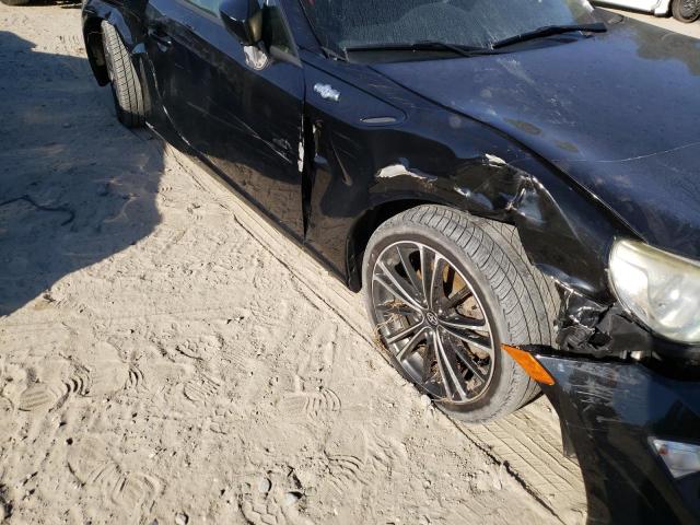 JF1ZNAA18D1724532 - 2013 TOYOTA SCION FR-S BLACK photo 9