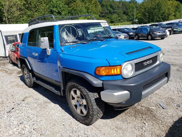 JTEBU11F470055644 - 2007 TOYOTA FJ CRUISER BLUE photo 1