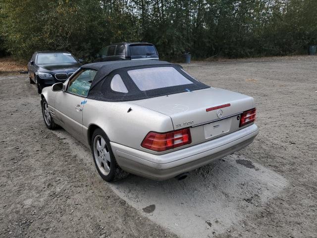 WDBFA68F7XF175614 - 1999 MERCEDES-BENZ SL 500 SILVER photo 3