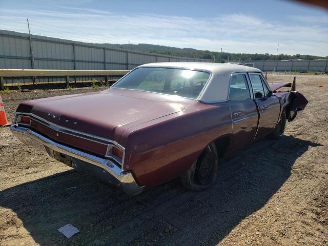 436696B142634 - 1966 BUICK SPECIAL MAROON photo 4