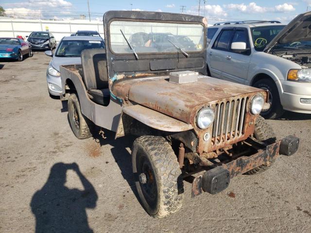 5633711907 - 1956 JEEP WILLYS ORANGE photo 1